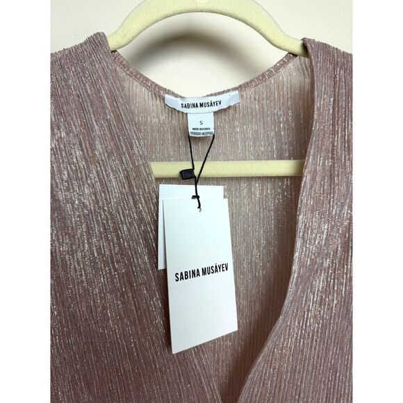 Sabina Musayev Carry Mini Dress NWT Sz. S - Picture 7 of 9